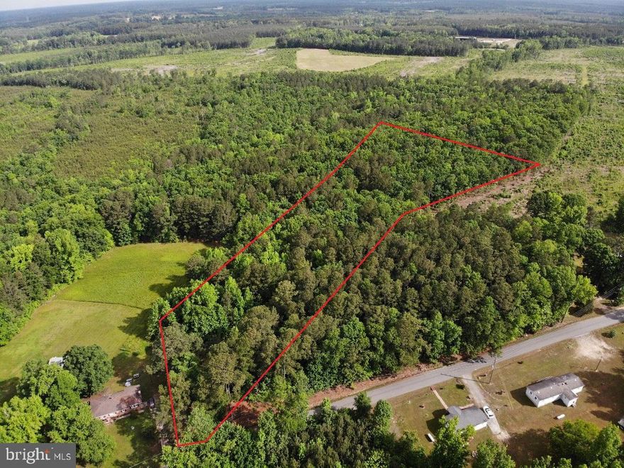 3.9+/- Acres of Residential Land in Brunswick County VA! This is also referred to as Lot 7 on our company websites. Only 15 minutes from the city of Emporia VA and less the 20 minutes from beautiful Lake Gaston!  This property features 50+/- ft of Road frontage which gives you plenty of places to install a driveway to build your new home! At the time of this writing, the adjoining parcel of 1.7 acres is also available for sale if you’d like to increase it to almost 6 acres!