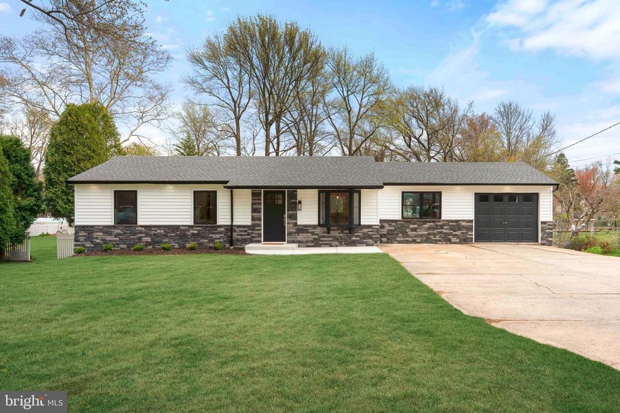 Welcome to this beautifully remodeled rancher in Langhorne, where modern design meets effortless, move in ready living. From the moment you arrive, the curb appeal makes a lasting impression with an expansive front yard, striking stacked stone facade, crisp white siding, and sleek black windows that give the home a fresh, contemporary feel.

Step inside to a bright and inviting first floor featuring three spacious bedrooms and a fully updated bathroom. Luxury vinyl flooring flows seamlessly throughout, complementing the open floor plan that is perfect for today’s lifestyle. The stunning kitchen is designed with both style and function in mind, showcasing beautiful countertops, stainless steel appliances, and a convenient prep sink that makes entertaining a breeze.

The lower level offers incredible additional living space with a large area ideal for gatherings, a versatile bonus room, a dedicated laundry room, and a full bathroom complete with a stall shower and tile flooring. Every inch of this home has been thoughtfully renovated to provide comfort, style, and functionality.

Additional upgrades include a brand new roof and new windows, giving you peace of mind for years to come.

This home is truly turnkey, offering the perfect blend of modern finishes and practical living spaces. Simply unpack and start enjoying everything this exceptional property has to offer.