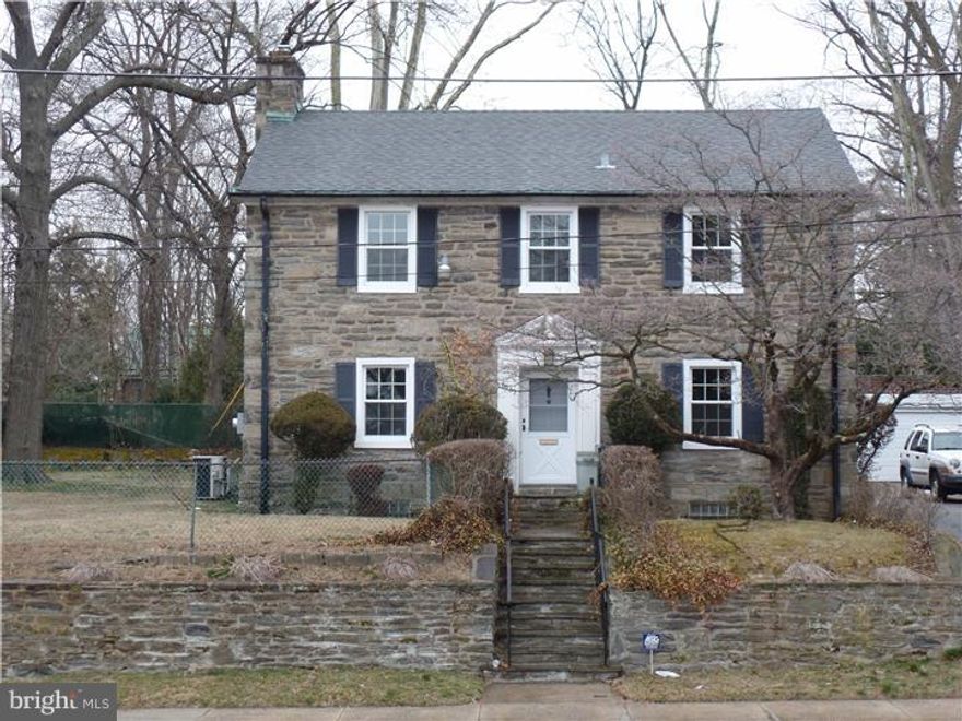 SOPHISTICATED 3 BR, 2 1/2 b Classic colonial.  This center hall colonial was almost totally redone in 2014, after storm damage.  All new paint, flooring and lighting fixtures through-out.  Carpeting over hardwood floors 2nd floors, no hardwood on first floor, new windows, new kitchen cabinets, new counter-top, new appliances, new carpeting in basement rec room area, new heater, new electric, new alarm system. Large living room with brick fireplace with wood mantle and french door that leads to slate patio. Large dining room and eat-in kitchen with bay window facing rear yard. All stainless steel appliances.  Turned stairway to 2nd floor with window overlooking rear yard.  Pull down stairs in 3rd bedroom.  New ceiling fans in all bedrooms, Master bedroom with Master bath and walk-in closet.  Unique 1930's hall bath.  2 car detached garage with cinder block shed. (Waiting for contractor to complete trim and install 2nd new door). Fabulous location just a short walk to Train station at Vernon Rd and also Bus route on Vernon Rd.  Two separate deeded 26 X 113 lots next door are also for sale.  See MLS #6549023.  Lots were taken off the market to give the prospective buyer who wants this property first chance at buying the two lots.