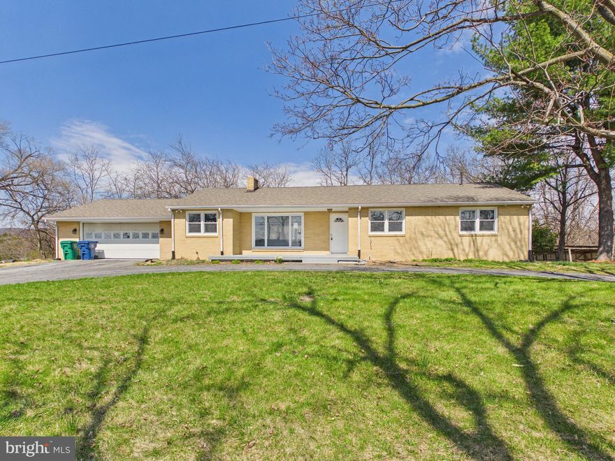 Welcome to 6030 Restview Drive, Harrisburg, this 1960 built ranch home is situated on a 1 acre lot, updated and renovated with new interior and mechanicals.  Enjoy the pastoral views in the front with a mountain view while entertaining on the back deck!!  Large unfinished walk out basement for potential additional use footage, makes this a larger home than meets the eye!!  Behind the home and included are large metal storage buildings, which are rented and come as rental income to the property!!  Rural scenery just minutes to Linglestown and Interstate 81 make this your address today!!