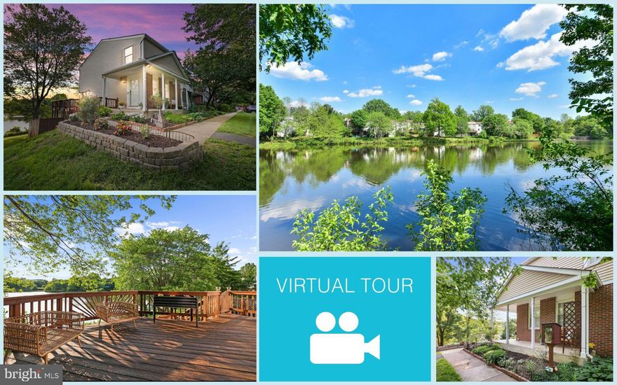 MULTIPLE OFFERS! SOLD $25K ABOVE list in 6 days!  Best Location in the Community – Stunning Waterfront End-Unit!
Rare opportunity to own a one-of-a-kind end-unit townhouse with spectacular LAKE views in the highly sought-after Lakeside community—just 1 mile to the Mosaic District and Dunn Loring Metro! This spacious Burkeshire model features an open layout filled with natural light, gleaming hardwood floors, and expansive windows framing breathtaking views of the lake.

The sunlit living room boasts elegant chair railing, a ceiling fan, panoramic bay window and access to the deck. The open dining area, highlighted by a modern lighting, flows seamlessly into the eat-in gourmet kitchen with quartz countertops, stainless steel appliances, new white cabinetry, stylish backsplash, new flooring, and a convenient pass-through for effortless entertaining.

Upstairs, find three generous bedrooms, including a primary suite—each offering stunning lake views. Updated bathrooms include quartz-top vanities, modern sinks, and new light fixtures. The finished walk-out lower level provides a versatile rec room/home office, kitchenette, full bath, and laundry/storage room—plus direct access to a private, fully fenced backyard and doors leading to the lake.

Enjoy outdoor living on the expansive wrap-around upper and lower deck and patio—perfect for relaxing or entertaining. All of this in a pet-friendly community featuring a scenic lake, walking trails, playgrounds, tennis courts, and a dog park. Prime location inside the beltway with easy access to Tysons Corner, I-495, and I-66.

Don’t miss this rare waterfront gem!