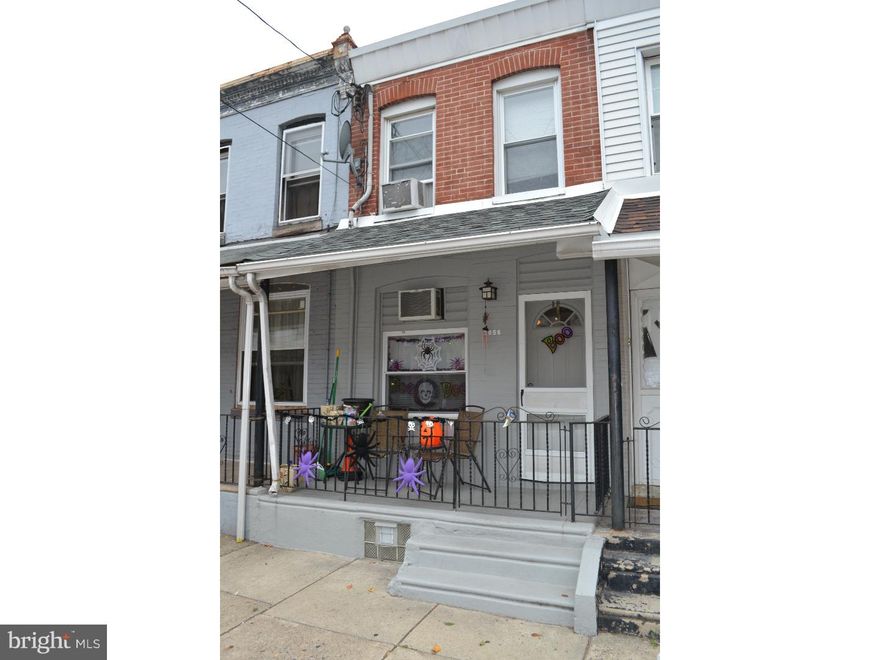 Beautiful 2 bedroom, 1 bath porch home ready to move in. Newly painted and brand new engineered hardwood floors on first floor. Clean finish basement, large carpeted living room, master bedroom with closet. Home was fully rehabbed in the last 15 years. Great as a starter home or investment!