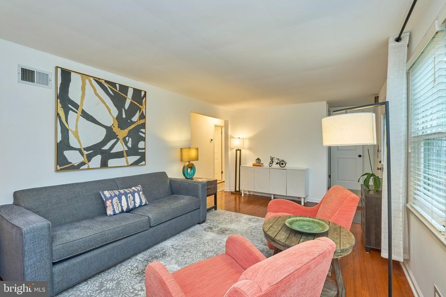Open House cancelled for today, May 4th. This adorable and affordable Cape Cod is nestled on a beautiful 6,810 SF lot in the heart of the desirable Greenway Downs neighborhood in Falls Church. The completely renovated and remodeled kitchen includes quartz countertops, a spacious eating area, stainless steel appliances [gas stove, built-in microwave, refrigerator with ice maker, disposal and dishwasher], new soft close cabinetry, and oak hardwood flooring to match hardwood flooring in the hallway and living room.  Additional features and updates include a spacious living room, 2 bedrooms on the upper level, 2 bedrooms-main level, a spacious closet (upper level), and remodeled full bathrooms (one renovated in 2025). The roof was replaced in 2021. Other features include gleaming oak hardwood floors (living room, kitchen and one bedroom), new carpeting (3 bedrooms, hall and stairs), entire home freshly painted (2024),  replacement windows,  custom window treatments, custom built in linen closet on the upper level, new side fencing (both sides of yard),  and an improved and weatherized crawl space. The laundry & mechanical room has been improved with LVP flooring, a pocket door and new drywall and includes a large stackable LG washer/dryer. the icing on the cake, a flagstone patio in backyard, spacious lot, and a large shed with ample storage.   The location is ideal, close proximity to Falls Church City, restaurants, coffee shops, retail and the State Theatre. Convenient to major commuter routes including Rt. 50,  Rt. 7 and I-66.  This gem is being sold as-is. Inspections welcome. Great price for a beautifully updated home inside the Beltway with plenty of space to add an addition! What's not to love?