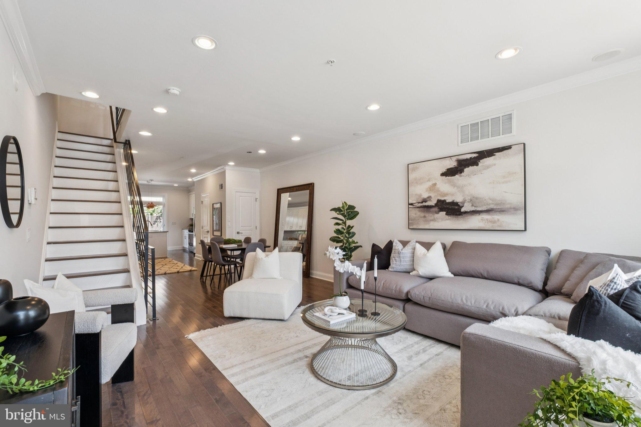 Welcome to this exquisite single-family home situated in the vibrant Brewerytown neighborhood of Philadelphia. Offering an impressive 2,840 square feet of living space, this residence is an embodiment of modern urban living. The home features four spacious bedrooms and four and a half luxurious bathrooms, designed to accommodate both comfort and style.
As you step inside, you are greeted by the warmth of hardwood floors that flow seamlessly throughout the home. The heart of the home is the sleek kitchen, complete with high-end finishes, perfect for the culinary enthusiast. An oversized rear patio perfect for dining and entertaining.
The second floor offers two bedrooms with each offering spacious closets and their own full bath. Laundry on the second level as well.
Be amazed by the third floor primary bedroom suite offering two walk-in closets and ample room for a king sized bed. Of course, don't miss one of the largest roof decks in the neighborhood as well!
The fully finished basement offers versatile space, ideal for a home gym, office, or entertainment area. Full bathroom with walk-in shower makes the basement a perfect guest suite as well.
Bottom line, this home is a perfect blend of modern amenities and classic charm, ready to meet the needs of discerning buyers looking for a stylish and functional residence in Philadelphia. Approximately four (4) years remaining on the property tax abatement. Convenient to Center City, I-76, and Fairmount Park.
Visit an open house this weekend or schedule your private showing today!