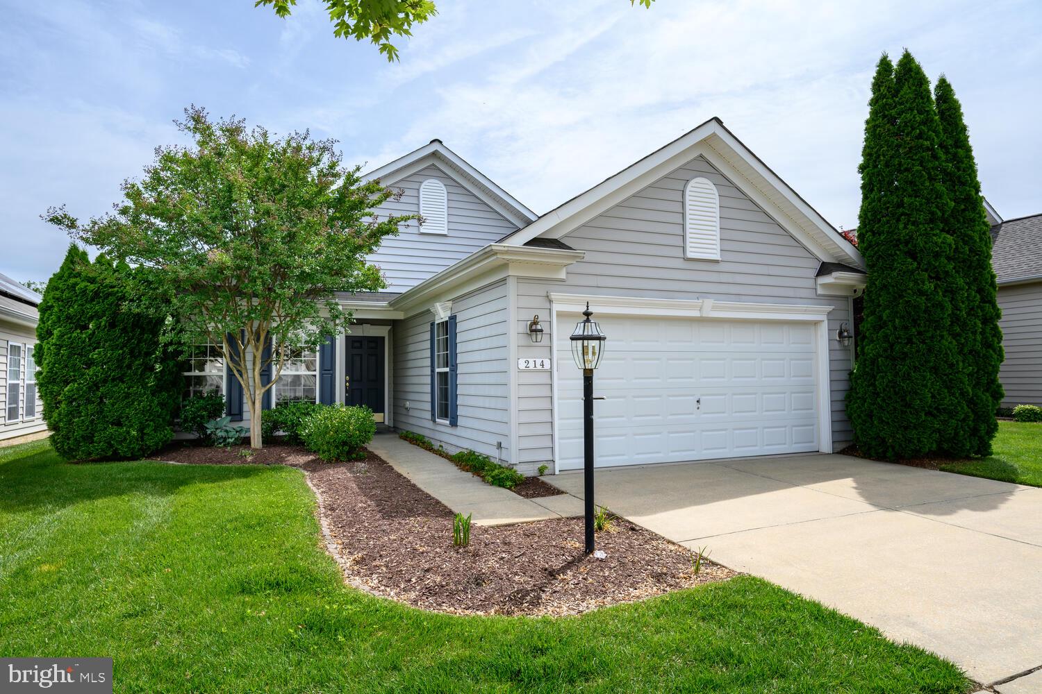 Welcome to 214 Orchestra Place in Symphony Village at Centreville. This Bach model home is currently the best value to get you into this community filled with amenities. This 3 bedroom, 2 full bath home features hardwood and carpet flooring, a bright and welcoming floor plan. As you enter this home, you'll find the combination living and dining rooms, passing through you'll enter the gourmet kitchen connecting to the dining room. The master suite features two walk-in closets, a connecting master bath with corner soaking tum, split vanity and walk-in shower.
This home is move in ready and available for a quick settlement. Get in and immediately start enjoying all of the amenities that this community has to offer.