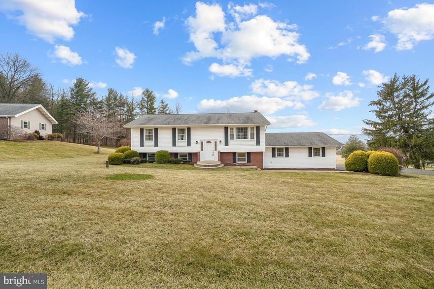 Need some space with almost an acre? One owner, split foyer home built in 1969 located on Braddock Heights with views of Middletown Valley is ready for the next owner to come in and put on their finishing touches. Four bedrooms and two full bathrooms with large rec room leading to convenient three season room. One car side load garage with asphalt driveway for plenty of additional parking. The HVAC & hot water heater were replaced in 2021 and the roof in 2014. The backyard is ready for entertaining, come see it today!