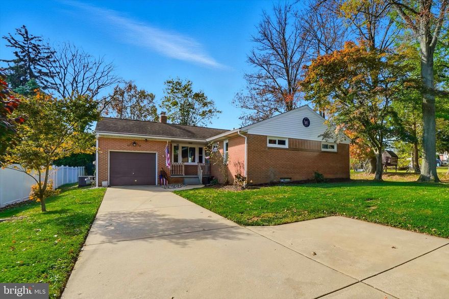 Nestled in a less traveled cul-de-sac, this delightful brick one-story ranch-style home offers a perfect blend of comfort and functionality.  Boasting over 2,100 square feet of living space, ideal for creating lasting memories.  Step inside to discover a warm and inviting interior featuring a harmonious mix of hardwood and luxury vinyl plank flooring. The gas cooking kitchen is a chef's dream, equipped with stainless steel appliances.  An island with butcher block counters provides additional prep space, while the cozy breakfast area invites casual dining. The kitchen’s open concept to the dining room adds an elegant touch for special occasions with a gas fireplace. The home features three bedrooms and two full bathrooms, one bathroom with a stall shower and the other with a tub shower, ensure comfort for all. The living room, located off the kitchen, is perfect for relaxation with the wood insert fireplace with blower creating a cozy ambiance during cooler months. From the Living room, you can go out to the bonus room, which could be used as an Sunroom, office, toy room or den.  In the basement you will find 2 finished rooms to use as a game room, family room or workout room, whatever your heart’s desire!  You also have a large separate laundry area in the basement with extra counterspace, wash sink and extra fridge.  Step outside to your own private oasis on 0.68-acres combining 2 parcels. The exterior features include a charming gazebo and patio which provides a perfect spot for outdoor gatherings or quiet evenings under the stars.  A huge outbuilding with extra loft space for a man cave or extra storage for your tools or your hobby toys!  The above-ground pool promises endless summer fun.  Surrounded by trees and greenery, the views from your backyard offer a serene escape from the hustle and bustle of daily life.  Parking is a breeze with an attached garage, a detached carport and additional driveway space for your RV camper or guests.  New Central Air, the whole house fan and energy-efficient windows contribute to a comfortable living environment year-round.  Located in a suburban setting, centrally located in York County, this home combines the tranquility of nature with the convenience of ALL nearby amenities. This property is not just a house; it's the place to call home!  Experience the perfect blend of comfort, style, and outdoor enjoyment in this delightful residence.  Don't miss the opportunity to make it yours!