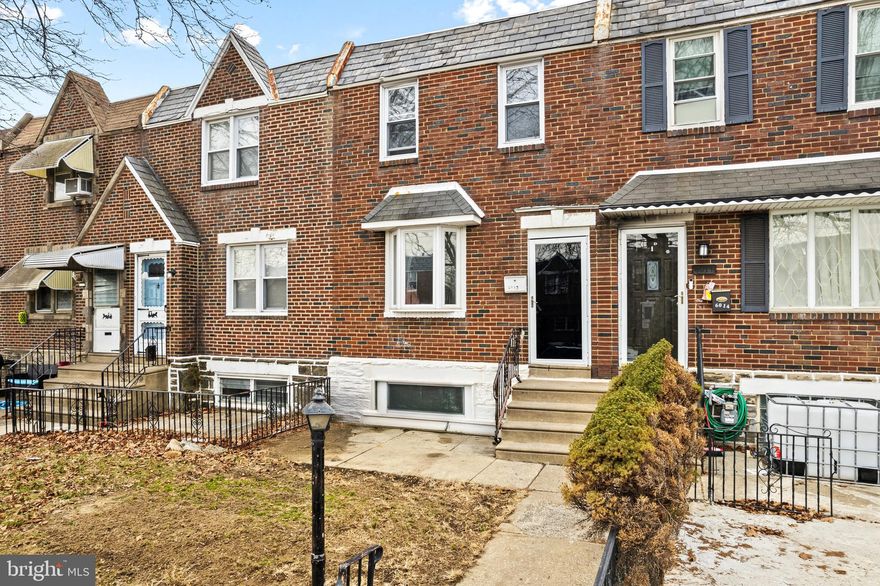 Welcome to 6012 Frontenac Street, a charming and well-kept rowhome nestled in the heart of Oxford Circle. This classic brick home blends character and modern convenience, offering a spacious and inviting living area perfect for relaxing or entertaining. The thoughtfully designed layout includes bright, airy rooms, a finished basement that provides additional living space, and a cozy outdoor area ideal for enjoying warm evenings. Conveniently located just off Roosevelt Boulevard, this home offers unbeatable accessibility to major shopping centers, restaurants, and everyday conveniences, including nearby plazas and supermarkets. Commuters will appreciate the easy access to public transportation, as well as a quick connection to the Pennsylvania Turnpike and I-95, making travel in and out of the city a breeze. With its prime location, versatile living space, and classic charm, this home is a fantastic opportunity for both homeowners and investors alike. Don’t miss your chance to experience all that 6012 Frontenac Street has to offer!