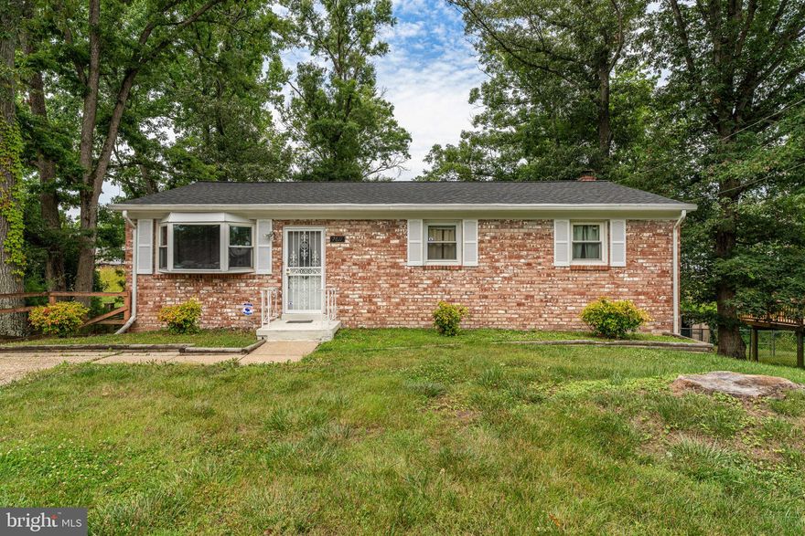Come and explore the possibilities of this charming brick rambler with a basement! With a total of 2,184 square feet, this home offers a comfortable living experience. As you approach, you'll notice the existing driveway with space for two cars, or the potential to create additional parking spaces by widening the driveway.  Step inside and prepare to be captivated by the beautiful wood flooring in the living room, dining room, and hall area. The living room extends into the dining room, creating an elegant and cohesive space. The kitchen is a true highlight, featuring plenty of wood cabinets, marble countertops, and stainless steel appliances that make meal preparation a breeze.  Originally a three-bedroom layout, the owner made the strategic decision to remove a wall, resulting in an owner's bedroom that now includes additional closet space and even the option for a sitting room. You also have the flexibility to convert two bedrooms into three, depending on your needs. The main level includes a full bathroom with a walk-in shower, sink, and toilet for the owner,  while the second full bathroom offers a sink, toilet, and bathtub.  Venturing down to the basement, you'll discover a cozy family room with a built-in bar, perfect for entertaining friends and family. Additionally, there are two separate rooms that present an exciting opportunity for you to customize and transform into extended living areas. A separate laundry room, already equipped with a washer and dryer, adds convenience to your daily routine. Plus, the basement egress door provides a safe exit route if needed.  Get ready to embrace your creativity and add value to this home with a few touches. The potential to transform this space into an inviting, modern, and stylish haven is within your reach. Whether you envision a cozy retreat, a sleek and contemporary design, or a blend of styles, the choice is yours.  Don't miss this chance to own a property with great bones and endless possibilities.  Schedule a viewing today and start envisioning the home you've always dreamed of.