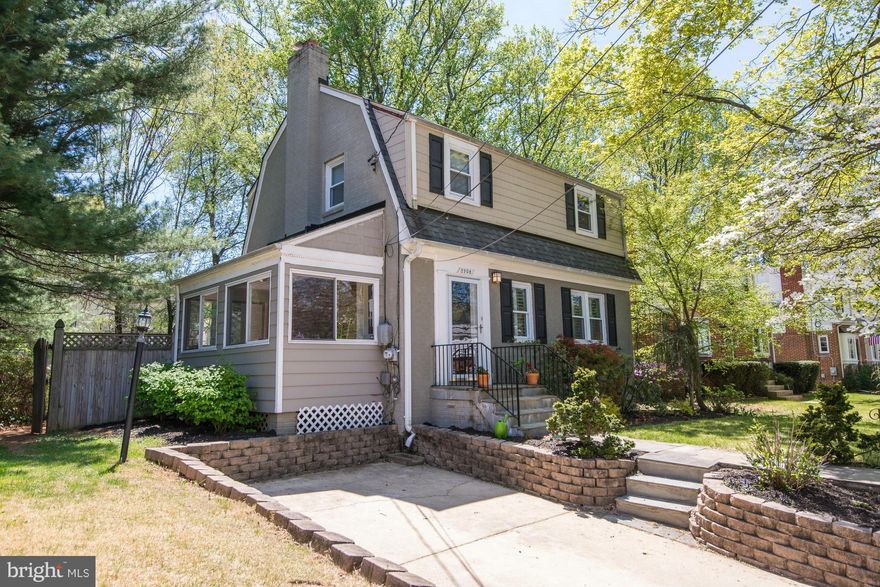 NEW PRICE! Charming Colonial with great curb appeal. 3 BR, 2 Bath light-filled home. LR w/ fireplace, DR opens to updated gourmet kitchen. Enclosed sunroom, hardwood floor throughout home. Upstairs is spacious master bedroom, plus 2 addl BRs, and renovated full hall bath. Finished LL with built-in storage, full bath and plenty of storage. Amazing flat & open backyard. Open Sunday, 5/17 from 2-4pm.