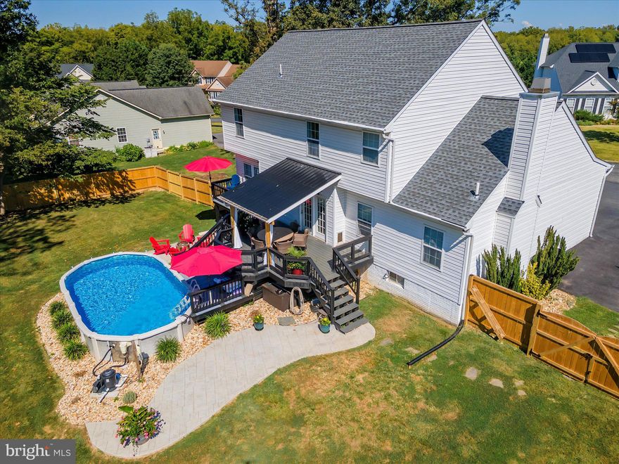 Offering $5,000.00 towards closing cost with acceptable offer!!✨ Beautifully Updated Home in Gap View Village! ✨
This 4 bedroom, 3.5 bath, 3,368 sq. ft. home sits on a spacious ¾-acre corner cul-de-sac lot in one of Jefferson County’s most desirable communities.
Step inside and be welcomed by a soaring two-story foyer and open-concept main level featuring new LVP flooring (2022), a gourmet kitchen with island, granite countertops, and stainless appliances (2022), and a stone-surround wood-burning fireplace perfect for cozy evenings. Fresh paint and abundant natural light make the living spaces warm and inviting.
Upstairs, enjoy brand new carpet throughout. The luxurious primary suite boasts cathedral ceilings, a large walk-in closet, and spa-like en suite with soaking tub, separate shower, dual vanities, and water closet. Three more spacious bedrooms and a full bath complete the upper level.
The finished basement offers new LVP, paint, and plenty of flexible space—complete with a built-in wet bar with wine refrigerator, full bath, and rooms ideal for a gym, hobby area, or office. Walk-up access leads to your backyard retreat.
Outside is where this home truly shines:
🌿 Roof (2019)
🌿 Fence (2025)
🌿 Pool (2022)
🌿 Trex Deck + Addition (2022 & 2025)
🌿 Stamped Concrete Patio (2022)
Additional updates/upgrades include – New heat pump 5/2022, New gas furnace back up added 2025, New front porch 2025, Widened driveway 2022, Shed 3/2022, Water Heater 2024, Ejector pump 2024. 
All of this plus a prime location—just minutes from Route 340, local schools, shopping, dining, parks, and more!
Don’t miss your chance to live the good life at Gap View Village!