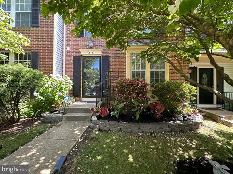 618 LAKEWORTH DRIVE GAITHERSBURG MD 20878