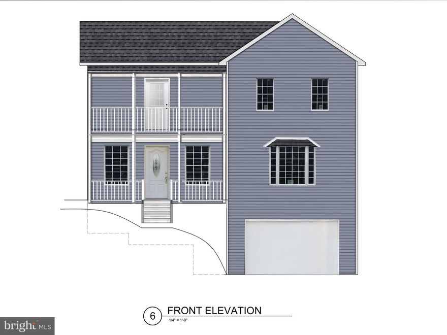 To-be-built, new construction colonial-style home, located in historic Berkeley Springs, WV. This home provides four bedrooms and three full baths. Some standard features included are vaulted ceilings, granite kitchen countertops, stainless steel appliances, shaker-style cabinets with brushed nickel hardware, recessed lighting, ceiling fans with LED light fixtures, luxury vinyl plank flooring throughout, and a washer and dryer. There are numerous optional upgrades available, as well as the ability to choose from various colors and finishes. This allows the purchaser to customize to their taste without the cost of a true custom-built home. Berkeley Springs is famous for their spas, and the town offers many shops, restaurants, and art galleries. The area is a popular weekend getaway destination, giving this home some potential as an Airbnb. Photos are of a similar construction in a different location.