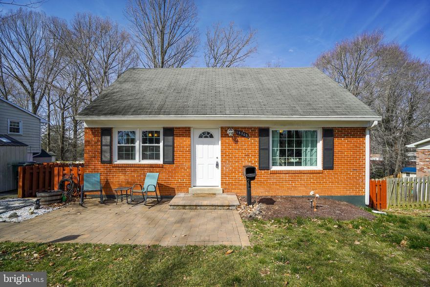 Charming Cape Cod, 4 bedroom, 3 full baths. Great Backyard with Large shed, deck, and Koi Pond( as is). One Bedroom on the Main Level. Hardwood floors. Partially Fenced. Own a single family home for a townhouse price!