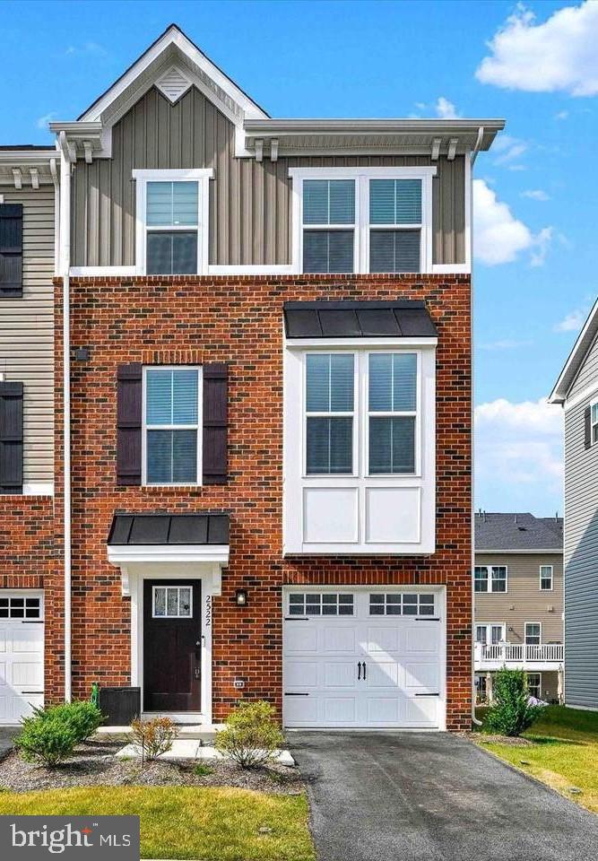**AVAILABLE FOR MOVE IN AFTER JUNE 4TH** Beautiful townhouse for rent in the desirable James Run community of Bel Air, built in 2023 and designed for modern, low-maintenance living. This spacious end of group home features 3 bedrooms, 2.5 bathrooms with a Primary suite that includes walk in closet & spa like bath, convenient laundry is also located on this upper level. The gourmet kitchen offers gas cooking, stainless steel appliances, granite countertops, and a large island, with a deck just off the kitchen—perfect for entertaining or relaxing. An open-concept layout with a large family room and dining area, featuring multiple large windows for extra added natural light. A bonus room on the main level provides a great space for a home office or flex area. Additional features include a one-car garage, energy-efficient HVAC, a tankless water heater for lower utility bills and no lawn maintenance. Enjoy access to the community recreation center with pickleball courts, fitness rooms and walk to several fantastic nearby restaurants. Conveniently located near I-95, Aberdeen Proving Ground (APG), and Amtrak, this home is ideal for commuters. Don’t miss this opportunity to enjoy the beautiful summer days ahead in this sought after neighborhood schedule your tour today! Applicants must have a minimum 650 credit score and income of at least two times the monthly rent. A $40 application fee applies per adult over the age of 18 yrs old, link is through Rent Spree.