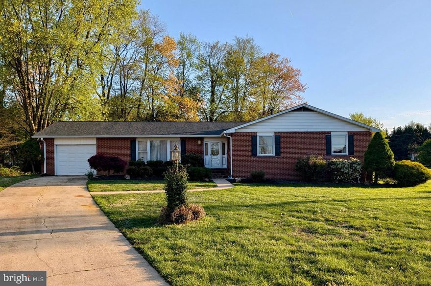 Welcome to 408 Fieldstone Ct. a 3,000+ sqft brick rancher in a prime Fallston location- Woodridge Manor, where you're private and secluded on a cul-de-sac, yet 1 minute from Rt. 1. Bring your design ideas as well as some elbow grease to make this home your own- with equity in the end! With the right updates- this home has high $500k value potential! While the home is dated, the bones are solid! Hardwood floors throughout the first floor, under the carpet... Huge owners suite that can easily be made back into a 4th bedroom while keeping a nice sized owners suite. Gigantic walk up basement with a big brick fireplace. Roof and HVAC were replaced in 2020. If a fixer upper isn't your thing, this home isn't for you. Photos will be uploaded 5/7 and property will be active and ready for showings on 5/8.