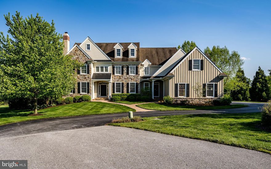 Tour: https://my.matterport.com/show/?m=udQvFJunkg5&brand=0&play=1&ts=3Welcome to the jewel of Newlin Greene that is 200 LOREN LANE! Situated in the bucolic Unionville Hunt Country, this elegant country home is second to none.   The original owners of this approximately 8500 sq ft custom built 3 story estate home have enhanced this property with well over $500K in upgrades during their stewardship.  Upgrades include items such as all new Hardy Plk ext, new window frames,    qrt sawn white oak hardwds throughout, raised panel wainscoting, custom millwork, brick wall accents, finished LL , 3rd floor fit-out, 9 ft. ceilings on 2nd floor, 10 ft. ceilings in lower level, architectural arches featured throughout, 8 ft. garage doors with 11 ft. ceilings, plantation shutters on 2nd and 3rd floors, pocket doors throughout and the list goes on.  The flagstone portico leads you to the oversized front door and welcomes you into the grand foyer with front to back views.  Upon entering, you will find the formal living room and dining room that have many luxury features such as brick fireplace with custom mantel and millwork, triple crown moldings and recessed lighting.  Executive first floor office with gorgeous views, triple crown moldings and French doors for privacy.  Also on this floor will be a formal powder room for your guests.  The  gourmet kitchen features solid Maple custom cabinets, huge center island with vegetable prep sink, and plenty of storage.  Quality appliances include Wolf 6 burner gas range, Bosch diswshr, GE Monogram refrig.  Two pantry closets with pull out drawers allows for abundant storage.  Oversized breakfast room doors provide access to amazing rear outdoor entertainment area.  Open family room with unbelievable panoramic views, cathedral ceiling, towering windows and gorgeous stone fp. Mud room with service entrance, access to the 3 car garage, and 2nd powder room complete the 1st floor.  The 2nd flr landing area with cozy window seat provides a quiet refuge with breath taking views.  The mstr bedroom boasts a sitting room with architectural archway, and 2 walk in closets with custom organizers.  The master bath has separate vanities with granite countp, whirlpool tub, large custom stone walk in shower with multiple shower heads allows for a spa experience. 3 additional bedrooms, 1 with ensuite bath, with the other two bedrooms having a J & J bath with double sinks and stone tile shower.  The large 2nd floor bonus room with brick accent walls, extra storage, built in shelving and hardwood floors provide you with unlimited possibilities.   The 3rd floor provides an additional 1200 sq.ft for workout space and  built in desk area for office space with stunning views. Also there is a full bath on this floor! The walk out LL is an oasis in itself!  Featuring several unique areas, such as theater area, full custom bar recreation area, arcade area and a high end,  wine cellar.  The bar area features custom granite countertops, built in microwave, dishwasher, refrigerator, wine cooler, and multiple TVs for watching the games.  The theater area features a stone fireplace, custom built in cabinetry and a remote, drop down movie screen.  The large open recreational area provides ample space for many game tables of your choice.  Don t forget the arcade room, full bath and large, unfinished storage area.  The heated oversize 3 car garage also has built in counter space with sink and cabinets.  In addition, there is a provision for a whole house generator.  This estate home is surrounded by hardscaping, plush shrubbery and various plantings.  The custom waterfall and pond provide a soothing atmosphere for the large slate patio with two story stone fireplace, built in gas grill, refrigerator and sink.  Outside entertainment at its best!  This estate home is conveniently located to Wilmington, Route 1 and only a 45 minute to PHL Airport.  Other local attractions are Longwood Gardens, Winterthur and great local wineries.