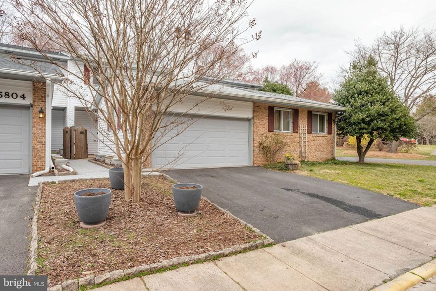 Welcome home! Rarely available 2 car garage townhome in Burke! With almost 2000 sqft above grade plus a fully finished basement, this home is much larger than it looks! The main level offers spacious formal living and dining rooms, a remodeled kitchen plus an additional den/office or bonus living room with a cozy wood burning fireplace. This is the perfect work from home set up! Off the main level you will find a large deck for entertaining plus a fully fenced yard. Enjoy new hardwood floors, new carpet, and fresh paint throughout. Upstairs has 4 generous sized bedrooms and 2 renovated full baths. Head downstairs to the basement to find an oversized rec room, utility and laundry area, plus den and full bath for guests. Water heater replaced in 2014, HVAC replaced in 2011, Roof in 2016. Nearby you will find a playground and park directly across the street, plenty of trails throughout Burke Centre, plenty of shops and restaurants. Commuting is easy with the nearby VRE, Close to Braddock Rd and Fairfax County Parkway. Do not miss the 3D tour! Come see your new home today!