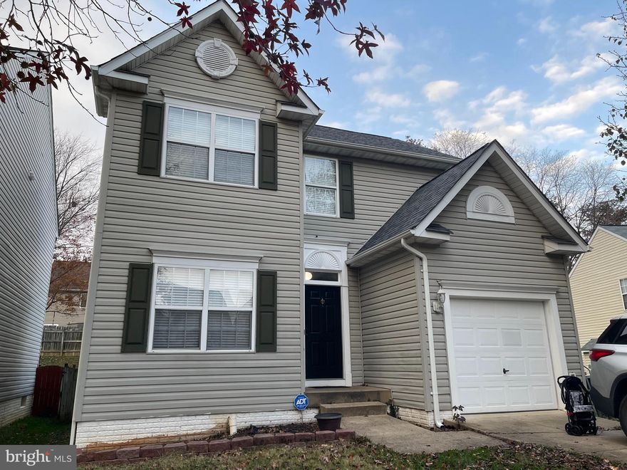 This is a great home in the Park Ridge community located in North Stafford.  It's a central location, close to 95 and Quantico.   This home features 3 finished levels.  You are greeted with laminate plank flooring and the entry way opens into the family room.  There is a formal dining room next to the kitchen that has a cute breakfast nook complete with skylights!  There are granite counters, stainless appliances and gas cooking that round out this lovely kitchen.  There is also a half bath conveniently located on the main level.  Moving up the steps to the upstairs landing, all covered in laminate flooring, you will make your way into the primary suite with vaulted ceilings making the room feel large.  There is an en suite bathroom with a soaking tub, walk -in shower.  There are two more bedrooms upstairs, one has laminate  floors and the other is carpeted.  Finishing out the top level, is a full bathroom with a tub/shower.  Heading down to the basement, you will find more laminate  flooring in the recreation room.  There are two additional rooms that can be used as offices, playrooms, gyms or anything else you might need.  There is a full bathroom and the laundry room to complete the basement.  You can walk up the steps to the fenced in back yard to enjoy the outdoors!  The community has a pool, tot lot, sidewalks and a soccer field for you to take advantage of.  There is no smoking allowed.  The landlords will accept a small dog, 25 pounds or less, on a case by case basis.  If a dog is accepted, there will be a $500 non-refundable pet fee due upon move-in with a security deposit and first month's rent. 
 Income should be at least $90,000 and have a good work history.  Schedule your showing and apply today!  Don't miss this opportunity!