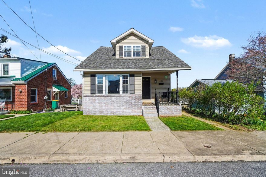 Beautifully maintained Cape Cod in Waynesboro! This move-in ready home features a charming front porch, a bright and welcoming floor plan with lots of natural light, fresh paint throughout, a beautifully updated kitchen with new luxury vinyl plank flooring, white shaker cabinetry and stainless-steel appliances, and a spacious dining area with direct access to the back deck. Upstairs you'll find two generously sized bedrooms and an updated full bathroom. Recent upgrades include updated lighting, and a new roof and hot water heater just installed in May and June of 2025. Outside features a rear deck and an open backyard ready for outdoor enjoyment. Schedule your private tour today and see all that this home has to offer!