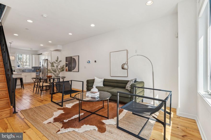 Seller offering a BUYER BONUS of $5,000 for acceptable offer by 7/31/25.  

Welcome to 1524 Dorrance St, a stunning 3-bedroom, 3-bathroom home featuring a finished basement and a private roof deck. Step inside and store your coats, bags, and shoes in the built-in entryway storage. The first floor boasts an open-concept layout with ample space for living, dining, and cooking, complete with stainless steel appliances, granite countertops, and a tiled backsplash. Hardwood floors run throughout, complemented by large windows and high ceilings that create a bright and airy ambiance.

The second level offers two bedrooms and a shared hall bath. The primary ensuite bedroom is located on the third floor and features a luxurious soaking tub. The finished basement includes brand-new carpeting, a full bathroom, and egress, making it a safe and versatile space that can serve as a fourth bedroom if desired.

Outdoor living is abundant with a large rear patio and a full-sized roof deck offering perfect views of the city skyline.

Enjoy the convenience of urban living with Two Eagles Café, Philly Taco, American Sardine Bar, and Hot Power Yoga Philly all within a five-minute walk. The Broad Street Line is just a 10-minute walk away, and Rittenhouse Square is a scenic 30-minute stroll.

Schedule a tour today and discover your dream home on Dorrance St!