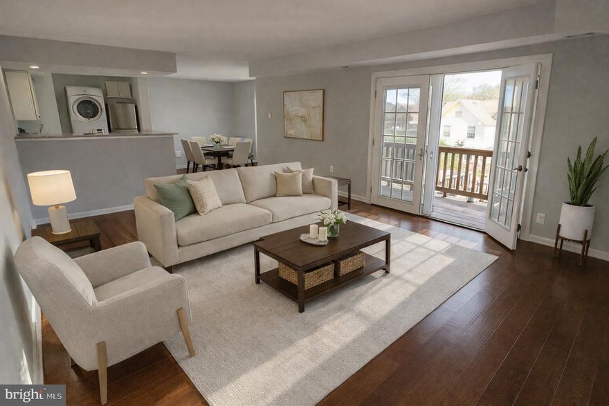 Spacious 2BR/2BA condo with low condo fees, generous spaces, and financing approved.
Enjoy over 1,000 sq. ft. of comfortable living in a charming garden-style community, tucked away in one of the quietest pockets of the area.
The home features hardwood floors, central A/C and heating, and an in-unit washer and dryer. The primary suite includes a private bathroom with a walk-in shower, while the well-equipped kitchen offers a dishwasher, garbage disposal, and ample cabinet space. French doors open to a private balcony — ideal for unwinding after a long day.
Conveniently located near major commuter routes, offering easy daily access without the noise.
The association is financially sound and offers some of the LOWEST condo dues in Prince George’s County, a major advantage for long-term affordability. The community meets Conventional, FHA, and Fannie Mae financing requirements, making this an excellent opportunity for first-time buyers.
Seller is including a 3-year home warranty and may assist with closing costs. Please be aware offers will only be considered by prospective buyers who intend to live in the unit.