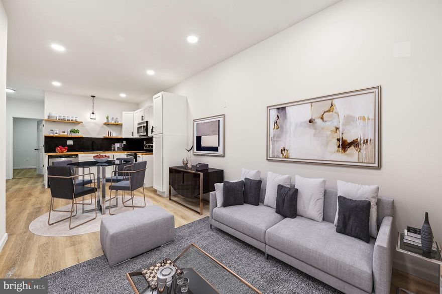 Welcome to this newly renovated duplex on a great block in West Philly. This property has the potential to be a cash cow for an investor or a perfect house hacking situation for an owner occupant. Unit 1 is a 1 bed / 1 bath with a beautifully designed kitchen including brand new stainless steel appliances, a butcher block countertop, floating shelves, and penny tile backsplash. The bathroom has a standup shower with stunning tile throughout. This unit also has a rear mudroom with laundry and a door outside to your beautiful patio oasis. Unit 2 includes 2 bedrooms / 1 bathroom. Immediately walk inside through your entry mudroom followed by your custom wooden stairs into the 2nd floor with your kitchen / dining room to the right. This unit has a 2 spacious bedrooms, each with closet space, a bathroom including a beautifully tiled tub shower & laundry. Both units also fitted with soundproof insulation. The details in this place are a must see! Being fully vacant gives the new buyer the opportunity to select their own tenants or move in their preferred unit. Come check this beauty out before it gets snatched up!