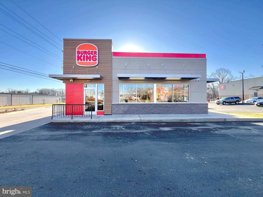 REAL ESTATE AUCTION featuring ON SITE and SIMULCAST ONLINE BIDDING! Online Bidding Opens - Monday, January 29, 2024. Live On Site Auction - Thursday, February 1, 2024 at 11:00 AM. List price is opening bid only.  $100,000 deposit, payable by cashier’s check or wire, will be required of all online bidders prior to the start of the live auction. The property is situated in the Bel Air area of central Harford County, along the south side of N. Fountain Green Road, between the Hickory/Belair Bypass (US-1) and Conowingo Road. The site is located at the front of the Hickory Village Center, a retail development containing a Redner’s grocery store and First National Bank, and is bordered by independent restaurants and other businesses. Daily traffic counts (AADT) are 7,491 cars on N. Fountain Green Road, 11,973 cars on Conowingo Road and 23,443 on the Hickory/Belair Bypass, according to MDOT online mapping. The immediate area is a mixture of community service businesses, surrounded by extensive residential development. Downtown Bel Air is about thee miles south of the site.

Rental Info: Triple net ground lease to The Harloe Management Corporation, dated August 20, 1998 and assigned in 2018 to Burgers of Baltimore II, LLC. The restaurant is operated by Burgers of Baltimore #12816, an independent operator. The current lease is in the first five-year extension period, running through December 2024, with an annual rent of $83,952.30 NNN. There are 3 remaining five-year options at increased rentals. The extension beginning 1/1/2025 has an annual rent of $96,545.15 NNN. Tenant pays for all maintenance, insurance and annual real estate taxes.