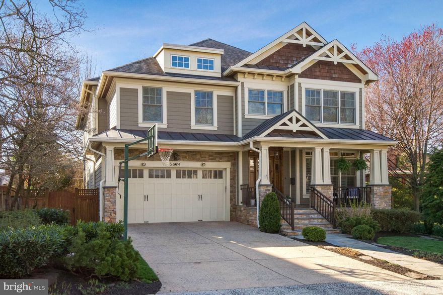 Introducing a remarkable residence at 5624 27th Street North, Arlington, VA, where sophistication meets comfort. This distinguished property boasts 5 bedrooms and 5.5 bathrooms, offering an expansive living space encompassing over 5500 sq ft. Conveniently located in the heart of this vibrant community, this home is just moments away from an array of popular restaurants, top-rated schools, supermarkets and the beloved Chestnut Hills park, making it an ideal choice for families and anyone who appreciates a dynamic lifestyle. 

The main level features a seamless flow, accentuated by a well-appointed light filled kitchen, featuring a 6 burner double oven Wolf stove and JennAir refrigerator. The open floor plan seamlessly connects the kitchen, family room and dining room, creating an inviting space for both intimate gatherings and grand entertaining. The presence of a gas fireplace, enhanced trim, coffered ceiling adds warmth and character to the living area that is both rich and current. A separate welcoming living room and private home office in addition to a 2 car garage complete with GarageTek organization round out this level.

From your main living space, step into your own private oasis with a charming screened-in porch and a lush turf and landscaped backyard, offering the perfect balance of indoor-outdoor living and low-maintenance luxury. Your backyard is complete with a gorgeous flagstone patio and a custom stone fire pit.On the second level, step into luxury in this exquisite primary suite, where every detail has been meticulously designed for your comfort and indulgence. As you enter, you are greeted by the warm glow of a gas fireplace, creating a cozy and inviting ambiance. The adjacent wet bar adds a touch of convenience, allowing you to unwind with your favorite beverage without leaving the comfort of your suite. The spacious dual closets are a haven for the fashion enthusiast, with custom shelving, abundant storage space, these closets are a dream for those who appreciate both style and organization.

Indulge in the ultimate relaxation experience in the luxury bath, where a deep soaking tub and an oversized separate glass-enclosed shower with rain shower head await. High-end fixtures, with rich marble and thoughtful design elements elevate this space to a spa-like retreat within your own home. Step outside onto your private porch and breathe in the fresh air as you enjoy your morning coffee or unwind with a glass of wine in the evening. Whether you prefer to bask in the sunlight or savor the serenity of the evening breeze, the porch provides a private outdoor sanctuary for moments of quiet reflection.Three very large additional bedrooms on this level offer ample space and natural light, ensuring a peaceful haven for all occupants. En-suite bathrooms and walk-in closets in each bedroom offers convenience and luxury. A second floor laundry room completes the upstairs.

As you descend to the lower level, the possibilities are endless. Whether it's a lively game night with friends or a cozy movie marathon, this space is perfect for creating lasting memories. The main recreation room has a well-appointed bar area, perfect for hosting and entertaining guests. The stylish design and ample seating area make this the ideal setting for socializing and enjoying your favorite beverages in the comfort of your own home. Adjacent to the bar area, you'll discover an exercise/bonus room, guest room and bath providing a private and comfortable haven for visitors, ensuring that they feel welcomed and pampered during their stay. Another highlight is the home theater, where movie nights and immersive entertainment await. 

Located within one of the most desired school pyramids in North Arlington, Nottingham Elementary, Williamsburg Middle School and Yorktown High School, don't miss the opportunity to see this home!