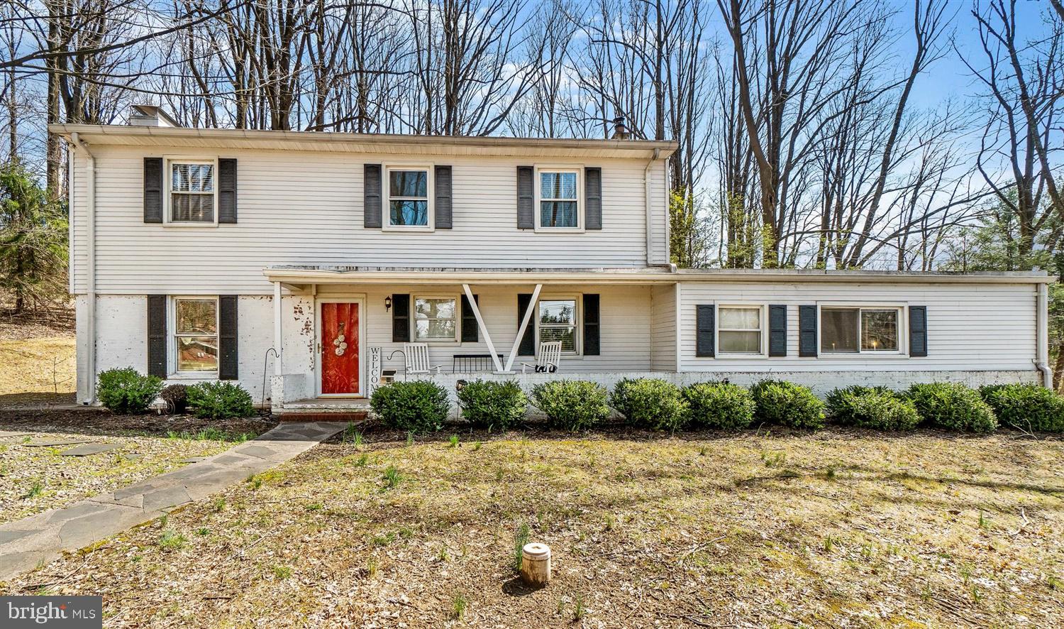 Well maintained home in the coveted Caves Park neighborhood on Caves Rd. This home boasts two private driveways, one on Caves Rd. and one on the side street for adding privacy and parking. With over 2.5 acres, this home offers a unique opportunity for a home buyer or a developer to add on to this 2500 sq ft home and update the existing layout and finishes to their liking. The serene landscape offers the perfect opportunity to relax with your morning coffee or to entertain guests. This is a very unique opportunity. Given the state of the current situation, only serious buyers will be able to view the home.