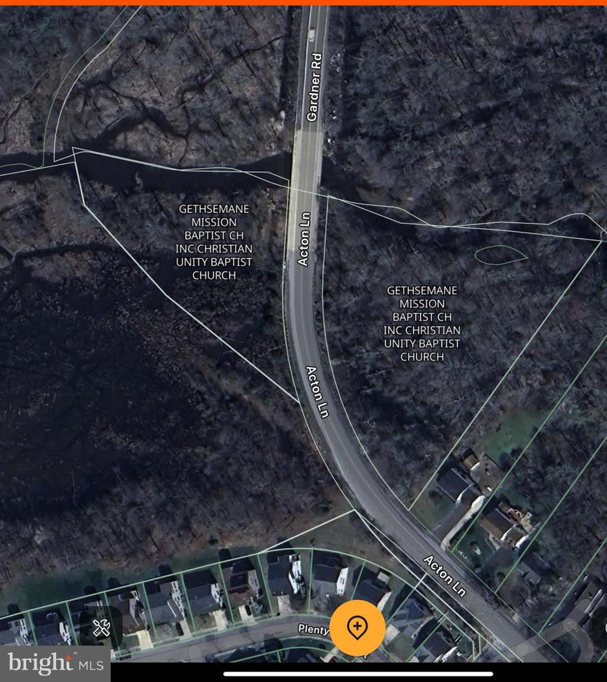 Pre-approved short sale - vacant property at the Charles & Prince George's county line currently vacant.
Property is divided in half by Acton lane as per docs.
Property is located in the WCD Zone.  Land includes a  large portion of Wet Lands with development possibilities to be unknown at this time.