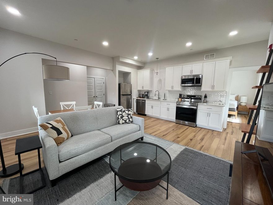 Fully furnished 1 bedroom, 1 bath apartment in the newly renovated Stephenson Building. ALL UTILITIES INCLUDED and available as a short term rental. This beautiful unit features 9 ft ceilings, granite countertops, stainless steel appliances, tile backsplash and luxury vinyl plank flooring. This unit also features access to a semi-private balcony. There is a lighted tenant parking lot in the back of the building, security cameras and controlled access. Basement storage units are available for additional monthly rent. The Stephenson Building is situated right along Main St and is only a short walking distance from historic downtown Charles Town. Commuting is a breeze as Rt 9 and Rt 340 are in immediate proximity. Pets are welcome with some restrictions.