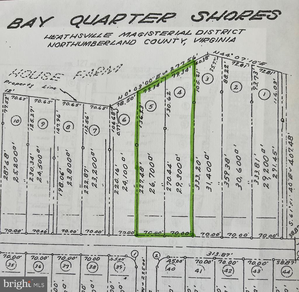 BAY QUARTER SHORES - Land