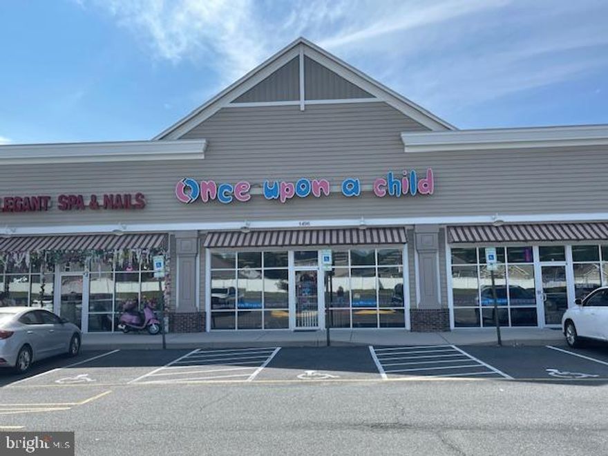 NNN, Fully leased retail and medical shopping center, in excellent condition. National and local tenants. One story building with easy  access for customers to park in front of their stores, and plenty of parking spaces. Also, situated at a traffic light, maximum exposure, at  the corner of Still Meadow Drive & Beaglin Park Drive.

Ocean City is only 30 minutes from the center, making it a vacation and business asset.

Please  do not disturb  tenants.