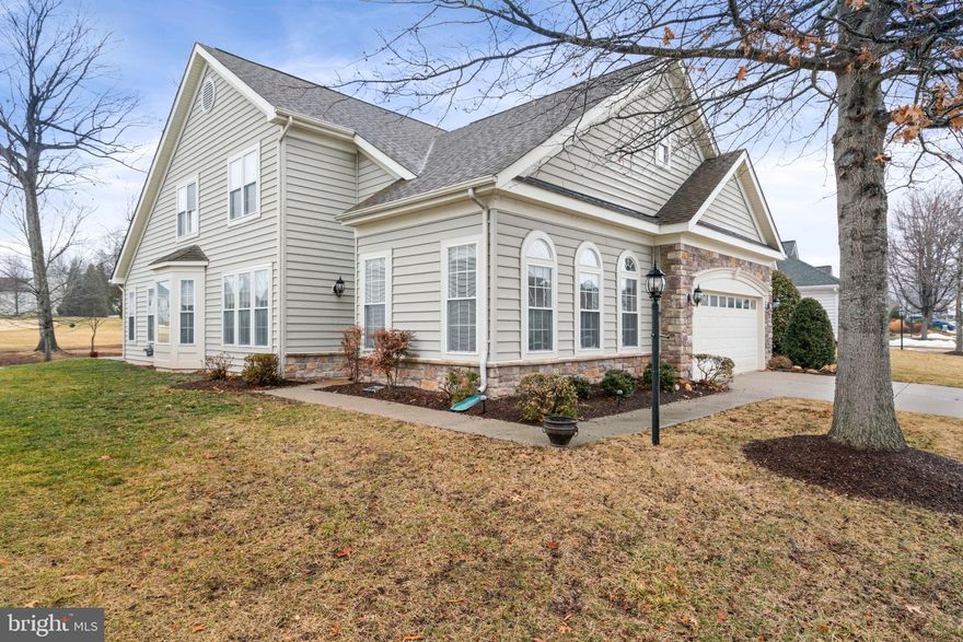 Bright and cheerful Yardley II model located in the highly sought-after Heritage Hunt 55+ community. A welcoming foyer opens to an inviting den or home office and a spacious dining room, perfect for entertaining. The gourmet kitchen features new countertops and a comfortable eating area, flowing seamlessly into the large family room with a cozy fireplace — ideal for chilly winter evenings. The open floor plan creates an easy, comfortable living space.
The primary suite offers generous closet space and a relaxing retreat. Upstairs, a spacious loft is complemented by two additional bedrooms and a full bath, providing plenty of room for guests.
Step outside to the patio and enjoy peaceful golf course views. Residents of Heritage Hunt enjoy exceptional amenities including a clubhouse with bar and restaurant, fitness center, tennis, bocce ball, pickleball, and of course, golf.