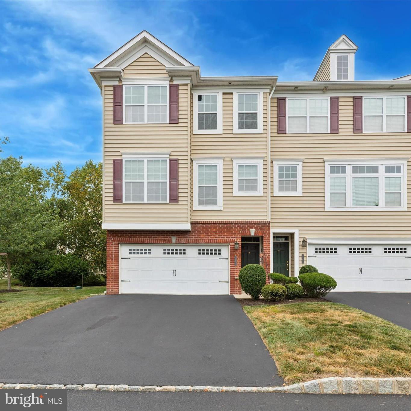 Don’t miss your opportunity to live in this well-maintained townhome community—The Villages at Country View. This end-unit home offers plenty of living space and has been thoughtfully updated with a new AC unit, new water heater, water filtration, and newer appliances. As you enter the foyer and head upstairs, you’ll find a large open-concept floor plan that includes a spacious kitchen, eat-in area, and family/dining room with a convenient powder room. Off the kitchen, a sliding glass door leads to a private deck for outdoor grilling and dining. The third floor features a full hall bath, two generously sized bedrooms, a master bedroom with a walk-in closet and full master bath, and a laundry room for added convenience. The finished basement provides additional living space and opens to a concrete patio surrounded by shrubs and decorative rocks—an ideal spot for relaxing or entertaining outdoors. Located in the desirable Souderton School District and close to major highways, this home truly has it all. Schedule your appointment today!
TENANT OCCUPIED. Please allow 24 hrs notice for all showings. Lease is in effect until October 31, 2026