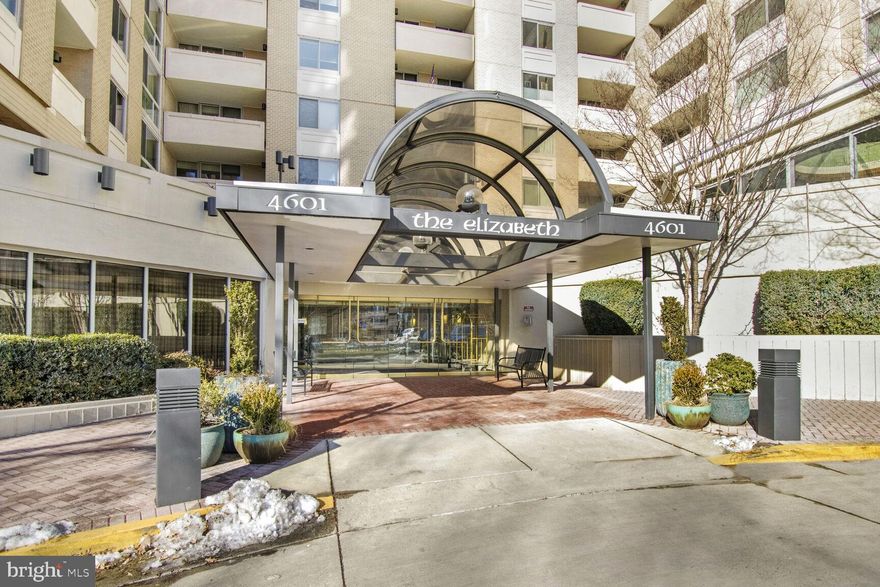 Great new price! This is truly turn-key stunning 2-bedroom, 2-bathroom condo, where modern living meets comfort and style. The open floor plan creates a sense of spaciousness, with ample room to entertain and relax. Gleaming, beautifully refinished light parquet floors flow throughout, adding a touch of warmth and elegance, while crown molding enhances the overall charm of the space.
A wall of glass offers a view of the balcony and beyond, bringing in natural light. Both the kitchen and bathrooms have been thoughtfully updated with chic finishes, providing the perfect balance of functionality and sophistication. Illuminated glass cabinets in the kitchen add a touch of style and the opening that creates sight lines to the living room and balcony was a clever update. There is also a breakfast bar, perfect for reading the paper with your morning coffee!
The primary bedroom's en-suite bathroom was undated to include stylish storage with built-in cabinetry and shelving to create a capacious walk-in closet. You can find the washer/dryer here too, for added convenience!
The building itself possesses abundant amenities, from the HEATED INDOOR SWIMMING POOL! to the extensive fitness center. The lobby area has been renovated to provide extensive seating, a Piano Area, a bar, TV seating area and a library.  It feels sophisticated and comfortable at the same time! In addition, the building has VISITOR PARKING!, which is a rarity in the area and makes entertaining a breeze. The 24 hour front desk will receive your packages, announce your guests and be otherwise very helpful.
Located  two to three blocks from Whole Foods, Bloomingdales, Amazon Fresh and Metro this couldn't be more convenient. But wait! There's even a shuttle bus to take you there if you're so inclined! Whether you’re hosting friends or enjoying quiet moments, this home provides the perfect backdrop for any lifestyle.