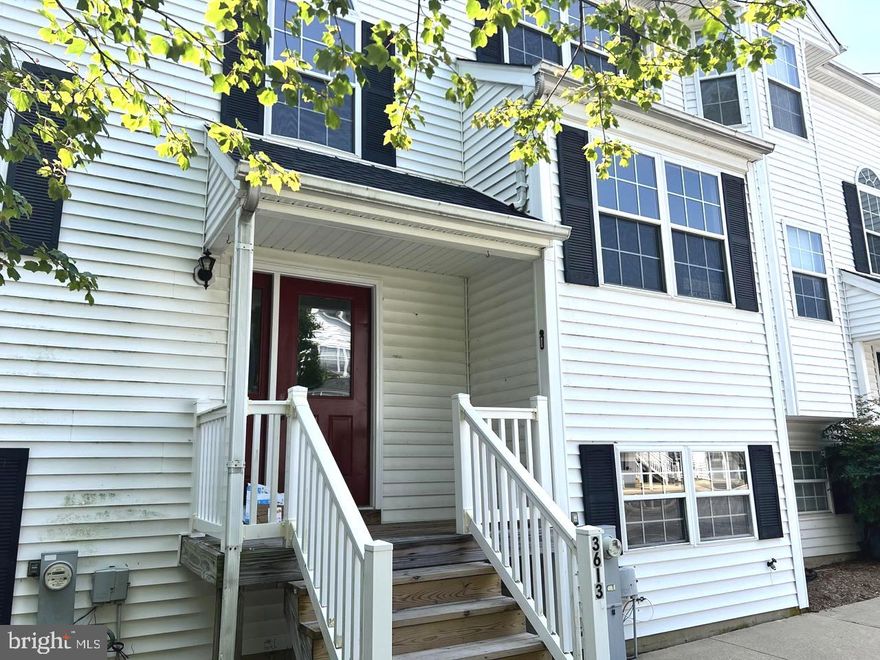 Available for rent in the Captain quarters neighborhood is this lovely 3 bedroom 2.5 bath townhome. The home is on the south end of Chesapeake Beach and is a short distance away from local amenities, including restaurants, shops, and many other activities to experience. Best of all, there is no yard work! the HOA handles all of the grounds keeping. The home boasts ample natural light and space for you to relax and unwind. The living room gives you access to a private balcony area. The living room also has access to the kitchen area, that has plenty of space to cook, and also has a lovely dine-in area with large windows providing even more natural light. Upstairs is where you'll find the primary bedroom with its own bathroom, including a stand-up shower. There are two more bedrooms upstairs. The upstairs also offers a full bathroom with a tub/shower combo. The basement is unfinished, so it is perfect for additional storage. The property is ready for occupancy! The Property Management requires each applicant to completely fill out the application and get pre-approval before seeing the property.