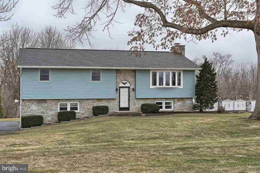 You will love this gorgeous, 1-owner home situated on 2.89 acres of secluded land. Views of surrounding farmland & wooded areas make this home a delight. The property includes over 1,800 sq. ft. of living space, a detached, 2-story, 2-bay, partially heated garage/workshop, kitchen w/ solid cherry cabinets, and whole house speaker system. Entertain guests by the 18x34' in-ground pool featuring custom stonework/landscaping, screened porch, and poolhouse w/ plumbing. Lease agreement with Farmer.