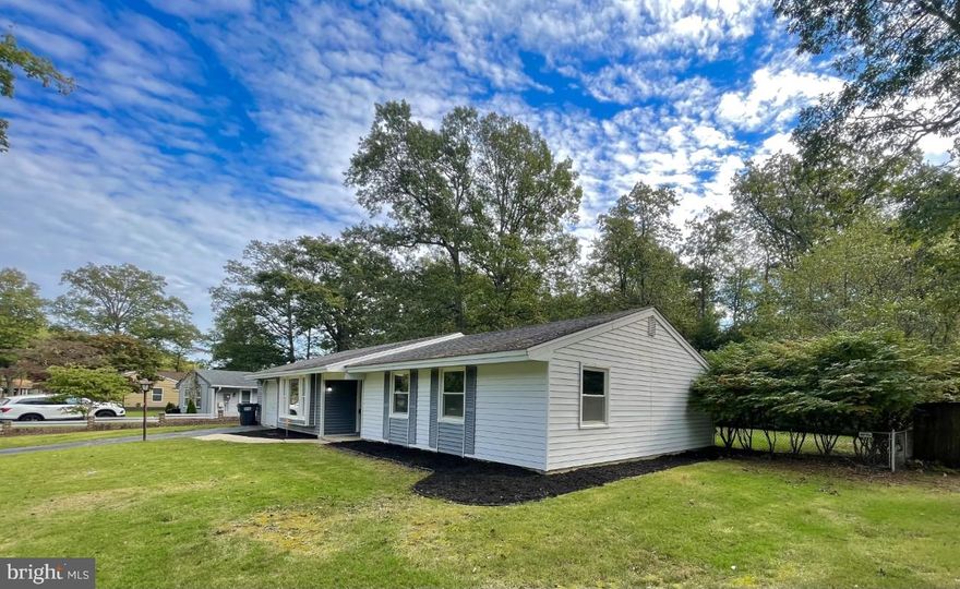 HERE IT IS!  You've been looking and now it is ready, MOVE IN READY!  One-level, plenty of room, and no HOA!  Location is key, and this one is located in a spot that is great for the commuter (Easy access to MD, VA & DC). The property is located near endless shopping, dining, and entertainment, yet a hidden treasure in a cozy, established neighborhood. This adorable 3 Bedroom, 2 Full Bath Rambler offers over just under 1400 square feet of living on a lovely, and level Lot. Your new home has a spacious Kitchen/dining area, Living room, Master bedroom with a Full Bath, 2 bedrooms, and an attached Front Entry Garage. There’s plenty of room for entertaining and celebrating family and friends out back in your fenced backyard.  The whole house was just Freshly painted a few days ago, professionally cleaned carpet, professionally DEEP cleaned today, and move-in ready.