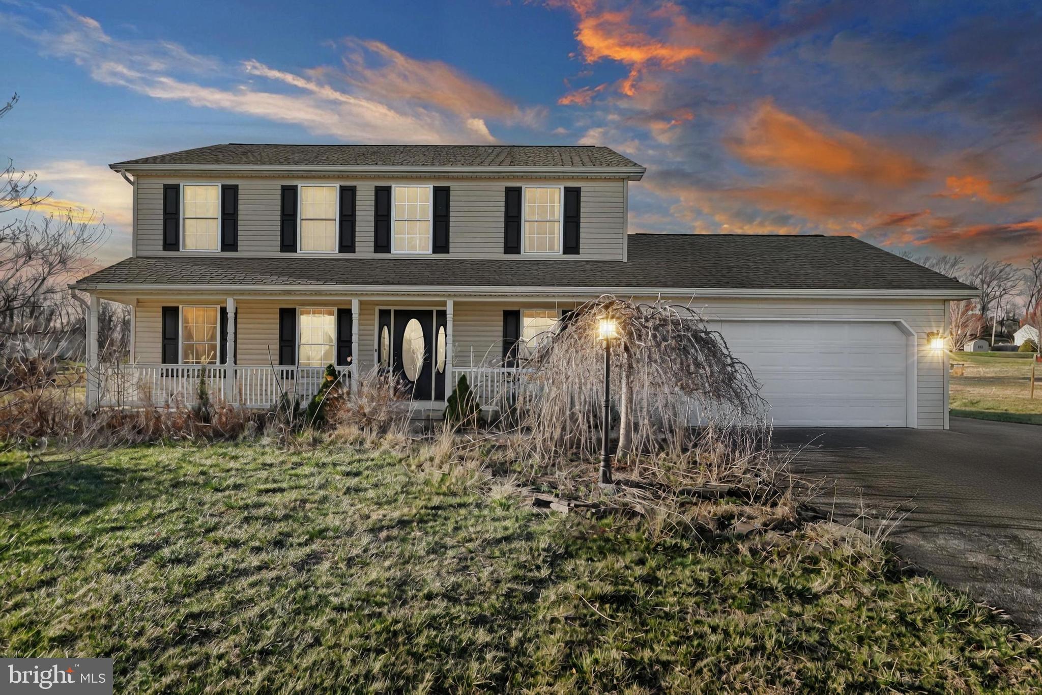 Huge home with stunning country scenery. Sit and relax on front porch or back deck while you watch the horses run on the farm next door! Spacious house with 3 bedrooms and 4 total bathrooms, 2 full baths and 2 half baths, one on each floor! Master bedroom has cathedral ceiling with large master bath and walk in closet. Kitchen has gigantic granite counter tops and wood flooring installed throughout in 2020. 20ftx15ft wood deck installed just a few years ago. Has a new water heater in 2024. Great location only 20 minutes to Maryland and 10 minutes to York.