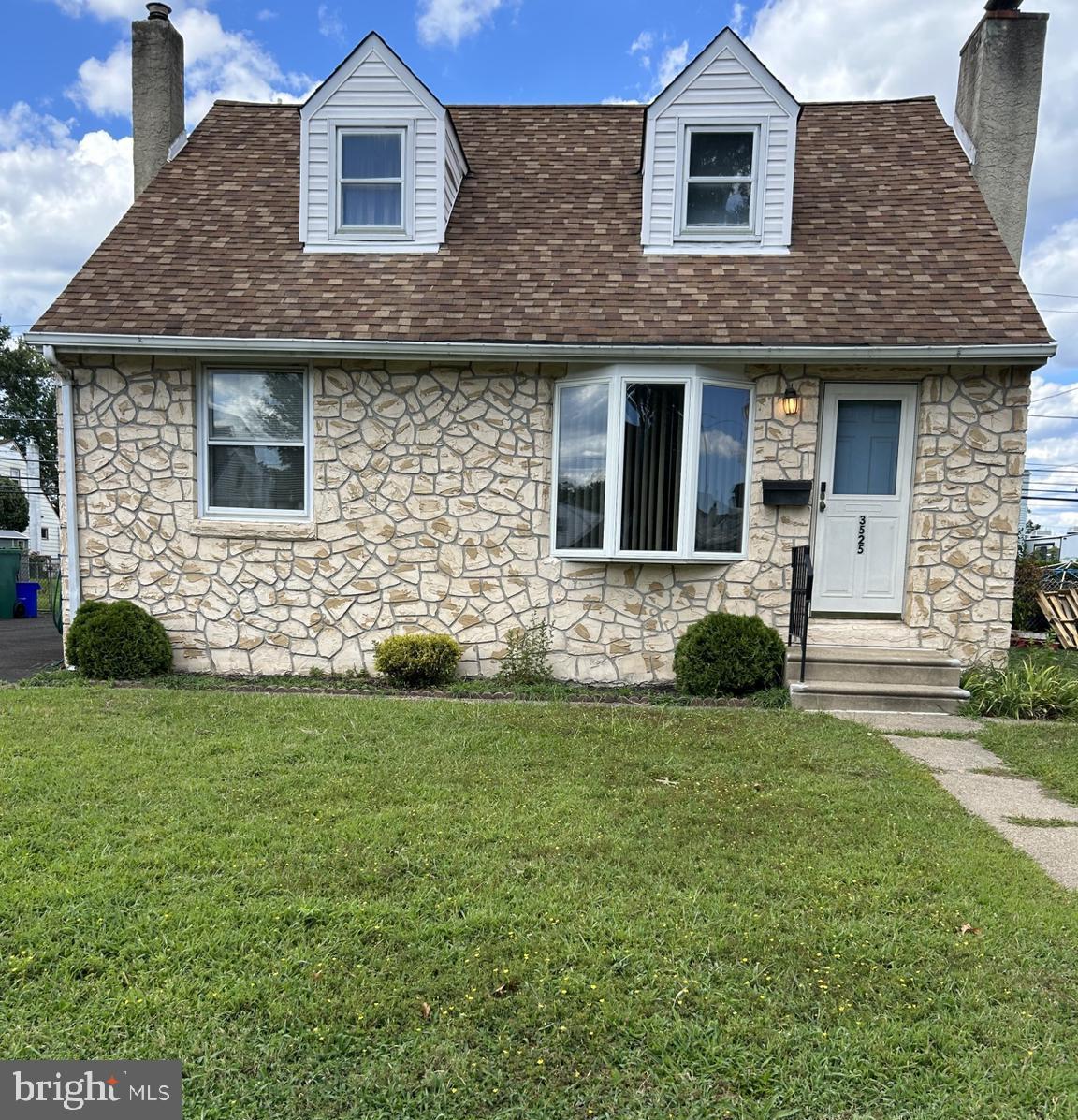 Welcome to this 4 bedroom, 2 bath Cape Cod with beautiful stone front, large family room addition and a full basement. This home is equipped with a Generac whole house generator and a wood burning fireplace. There is original hardwood flooring underneath the carpet that can possibly be refinished and restored to it's natural beauty. Upstairs offers 3 bedrooms, a full bathroom and storage areas. This is an Estate and is being sold strictly "as-is". Buyer responsible for all Bristol Township requirements and any lender repairs. Don't miss this opportunity to bring your vision and unlock the full potential of 3525 Dixon Avenue.