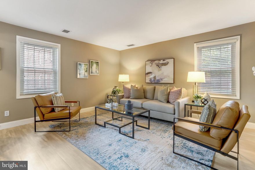 Open House Cancelled - Under Contract

Nestled in the heart of North Old Town Alexandria, this beautifully updated 1-bedroom, 1-bathroom home in Harbor Terrace offers the perfect blend of classic charm and modern convenience. With its open floor plan, wonderful amenities, and prime location, this property is a true gem.

The open floor plan is the focal point of this home, accentuating its three exposures and providing an ideal space for entertaining. The kitchen seamlessly connects to the living area, making it perfect for hosting gatherings. Once re-constructed, the back deck will again be situated adjacent to the kitchen creating a wonderful extension of your living space. [Expected December, 2023. Agent has letters from the HOA president.] 

The primary bedroom is sizable, offering a wall of closets for great storage. In addition to this, the property comes with a separate storage unit in the basement of the building and two unassigned parking spaces right outside the building door. 

This residence has been thoughtfully updated with new windows, new LVP flooring, white cabinetry and granite counters. The bathroom has also received a stylish makeover, featuring a stall shower, subway tile walls, new fixtures and large tile flooring. For added convenience, a stacked washer and dryer are located in the unit. 

Located at the north end of Old Town, this home will make your commute into DC a breeze. Metro is a short distance away as are the charming shops and restaurants, grocery stores, parks and scenic Potomac River bike path of Old Town Alexandria. With easy access to major transportation routes, you're just minutes away from the Pentagon, National Landing, National Harbor, National Airport and Washington DC. Welcome home!