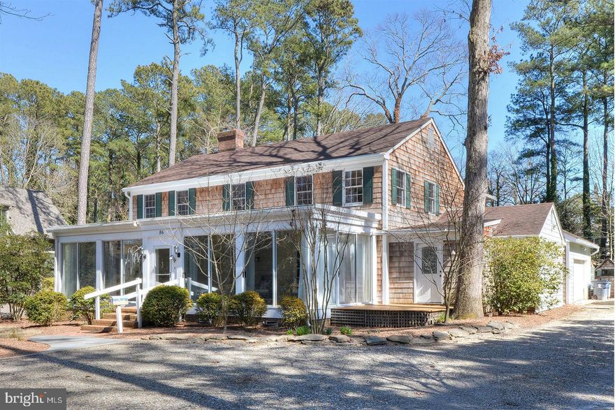 Classic cedar shake home in the highly desired community of Henlopen Acres. This home features an expansive eat-in kitchen with a large island and breakfast bar. Additional spaces on the first floor include family room, living room, large front porch and bedroom. The second floor includes 5 bedrooms, 2 full baths and 2 half baths. The screened porch leads to the back yard with in-ground swimming pool and patio. Great opportunity.