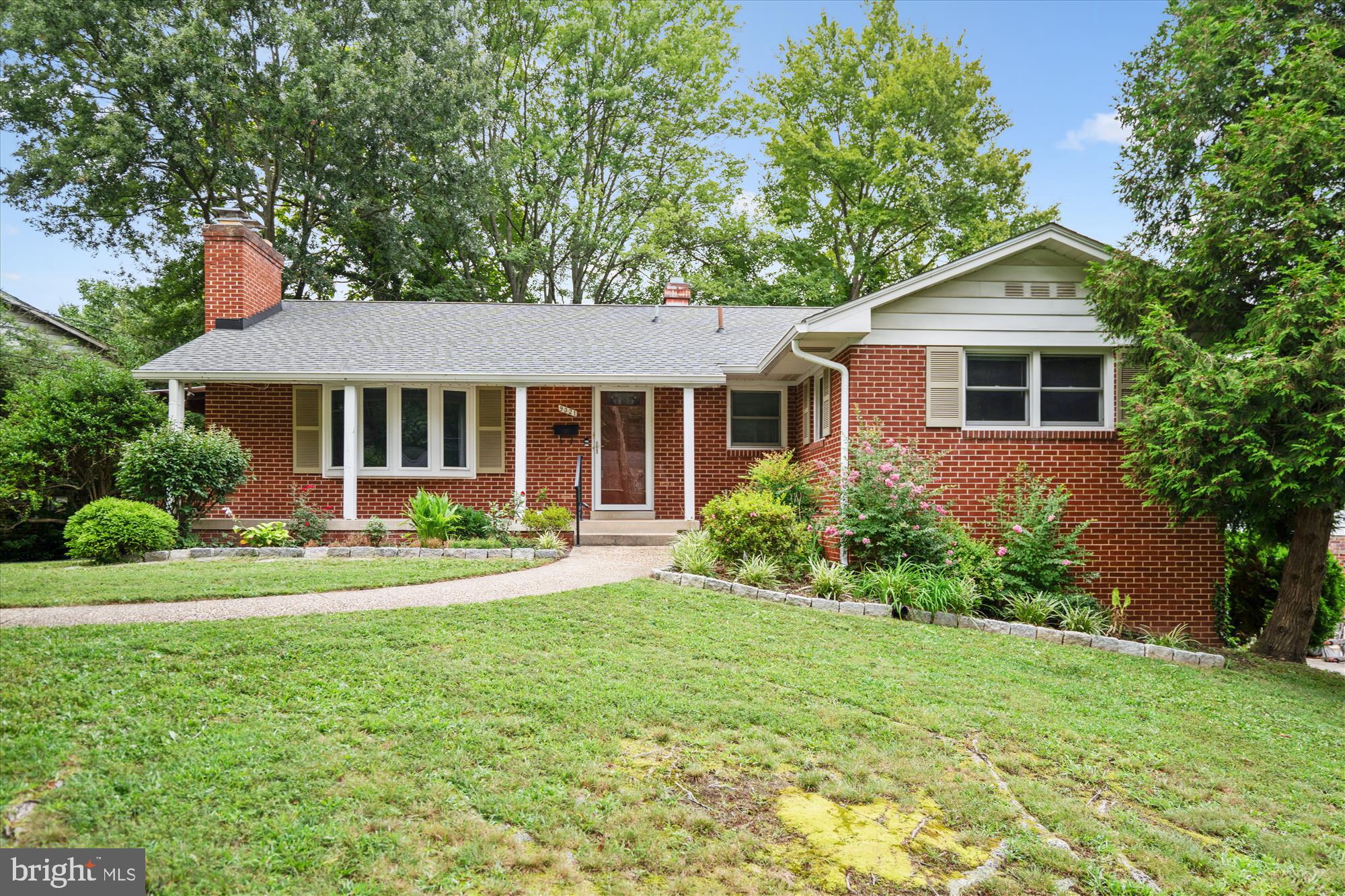 Welcome to this spacious single-family detached home in the highly sought-after College Park Woods community. Offering nearly 3,000 square feet of living space, this home, which sits on a private cul-de-sac, combines thoughtful updates with classic comfort, making it ideal for both everyday living and entertaining.
The main level features a renovated kitchen (2016) with sleek cabinetry, quality engineered stone quartz countertops, and updated appliances, creating a functional and inviting space for cooking and gathering. Adjacent dining and living areas flow seamlessly and are enhanced by abundant natural light and new engineered hardwood floors (2016). From the main level, step out onto a large deck overlooking the private backyard — perfect for barbecues, outdoor dining, or simply relaxing. You'll appreciate the 2 bay windows that were installed on the main level with modern zebra blinds.
Upstairs, you’ll find 4 generously sized bedrooms and two bathrooms — one fully renovated in 2016, and a second that has been tastefully updated over the years. The lower level, renovated in 2025, offers incredible versatility with two rooms featuring brand-new carpet, perfect for a home office, gym, or hobby space, plus a third bathroom that is also not original.
Recent improvements include a roof replacement in 2020, HVAC (2018), hot water heater (2022) and energy-efficient Andersen windows installed in 2003. The entire home, including the basement rooms, has been freshly painted, giving it a bright, move-in-ready feel.
The walk-out lower level leads to a private backyard with mature landscaping — ideal for entertaining or quiet relaxation.
Located in College Park Woods, you’ll enjoy close proximity to parks, schools, shopping, dining, major commuter routes, and the University of Maryland. This is a rare opportunity to own a well-maintained, spacious home in a prime neighborhood. Schedule your showing today!