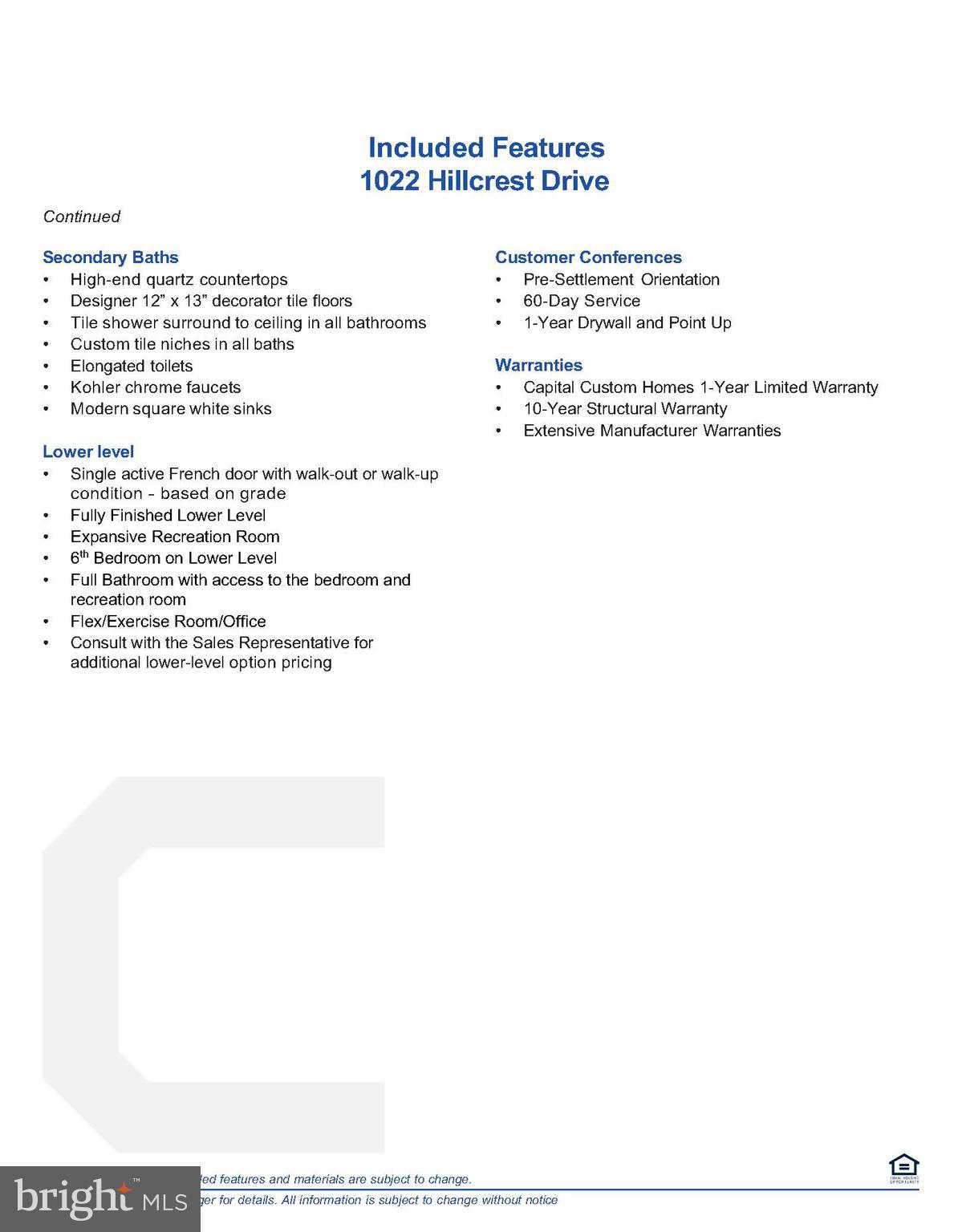 VIENNA WOODS - Residential