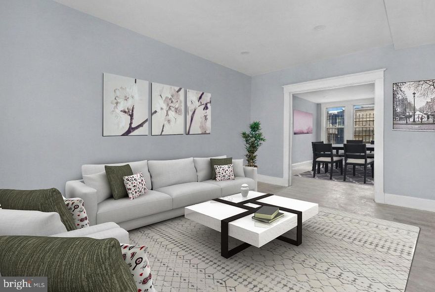 Don't miss this great opportunity to own this large, completely renovated 5 B/R 3 1/2 Bath. Everything is new, electric, plumbing, custom tile in all bathrooms, too much to mention. Close to everything, downtown, I695, shopping, Druid Hill Park, the Baltimore Zoo and much more. Construction is almost done. Bonus, if you would like to put in a contract, that is accepted, prior to the listing going live you can still pick the color of your new granite countertop and backsplash. Don't miss out on this one.