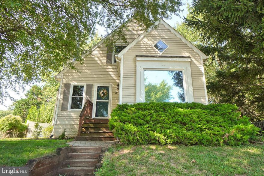 Welcome home to this charming Cape Cod in the heart of Thurmont featuring three bedrooms and two full baths! This incredible property boasts absolutely stunning mountain views, huge windows letting in tons of natural light throughout (all main level windows replaced in 2021!!), an open floor plan, plus an updated kitchen to include stainless steel appliances and a beautifully tiled backsplash! This adorable Cape is also very spacious - featuring a large main level master plus two generous bedrooms upstairs and a huge additional living space in the finished basement! That's not all, this home also boasts a large side deck leading to a spacious back patio and overlooking the huge yard complete with two peach trees - just perfect for entertaining!  This all comes with an amazing location and all that historic Thurmont has to offer, plus easy access to Route 15 and major commuter routes. What more could you ask for in your next home? Schedule your private tour today before it's too late! **Sellers are offering a $3,000 allowance for the upstairs carpet**