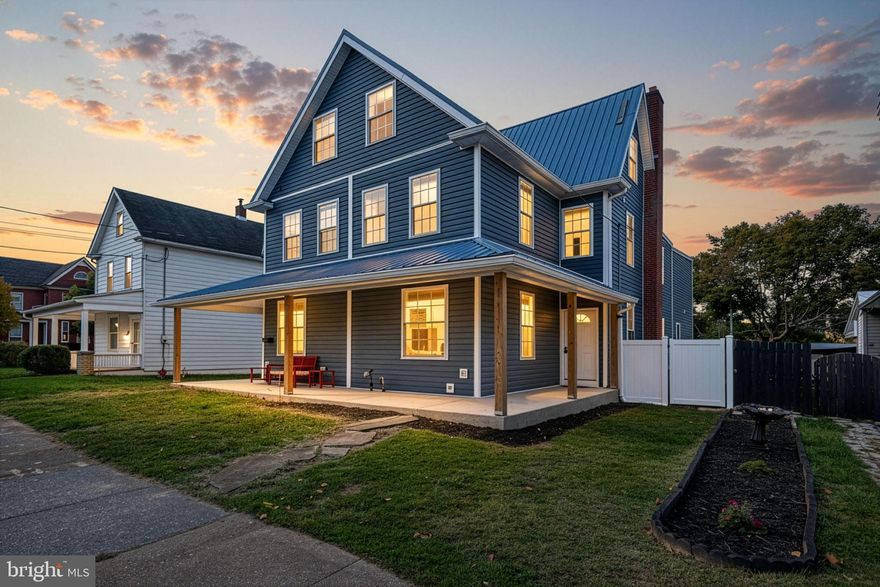 419 S 3rd Street- Discover this stunning new construction home - built/completed in 2025, where modern elegance meets comfort! With 4 spacious bedrooms and 2.5 baths, this residence boasts an open floor plan that seamlessly connects the family room and eat-in kitchen, perfect for gatherings. Enjoy the warmth of a brick fireplace and high end finishes throughout. The kitchen features an island and built-in appliances, making meal prep a delight! Step outside to a private rear fenced in yard, ideal for relaxation or entertaining. The exterior is enhanced with thoughtful lighting and sidewalks, promoting a welcoming atmosphere. Nestled in a vibrant community, this home is close to parks, schools, and essential public services, ensuring a fulfilling lifestyle. Experience the beauty of garden views and the charm of a friendly neighborhood. This property is not just a home; it's a lifestyle waiting for you to embrace. Don't miss your chance to make it yours!