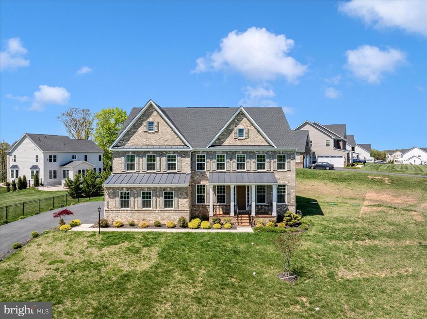 Spacious and gracious best describe this stunning, custom‑built home completed in 2023, offering 6 bedrooms and 6.5 baths and designed with both everyday living and entertaining in mind. Set on a private 1.39‑acre lot, the home features hardwood flooring throughout the main and upper levels, formal living and dining rooms, and a gourmet kitchen with quartz countertops, stainless steel appliances, and a pantry.
The main level includes a generously sized bedroom with an attached full bath, along with a separate powder room. Sliding doors from the dining area lead to a screened porch and deck—perfect for relaxing or spending time with family.
Upstairs, you’ll find four spacious bedrooms, each with its own full bath. The fully finished lower level offers a large bedroom, full bath, carpeting, and a walk‑up exit. Enjoy the expansive and private backyard, along with an attached two‑car garage and a long driveway providing ample parking. The property is served by a private well and septic system.